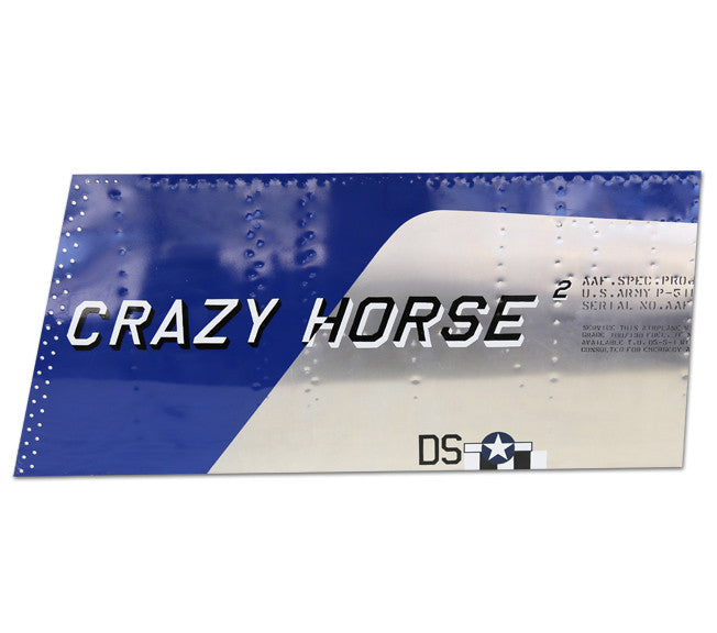 Crazy Horse 2 Nose Art Panel