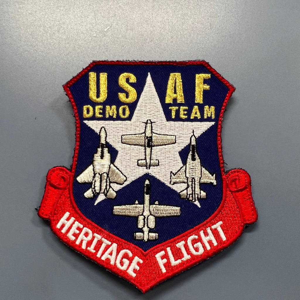 AIR FORCE HERITAGE FLIGHT パッチ ワッペン 417259E2-8941-49BB-B4B9-