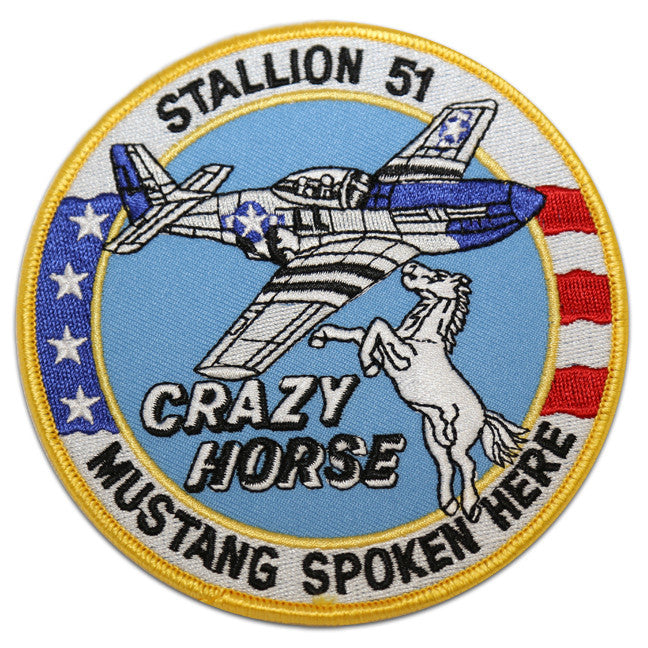 Crazy Horse Circle Patch