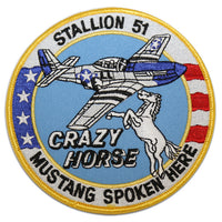 Crazy Horse Circle Patch